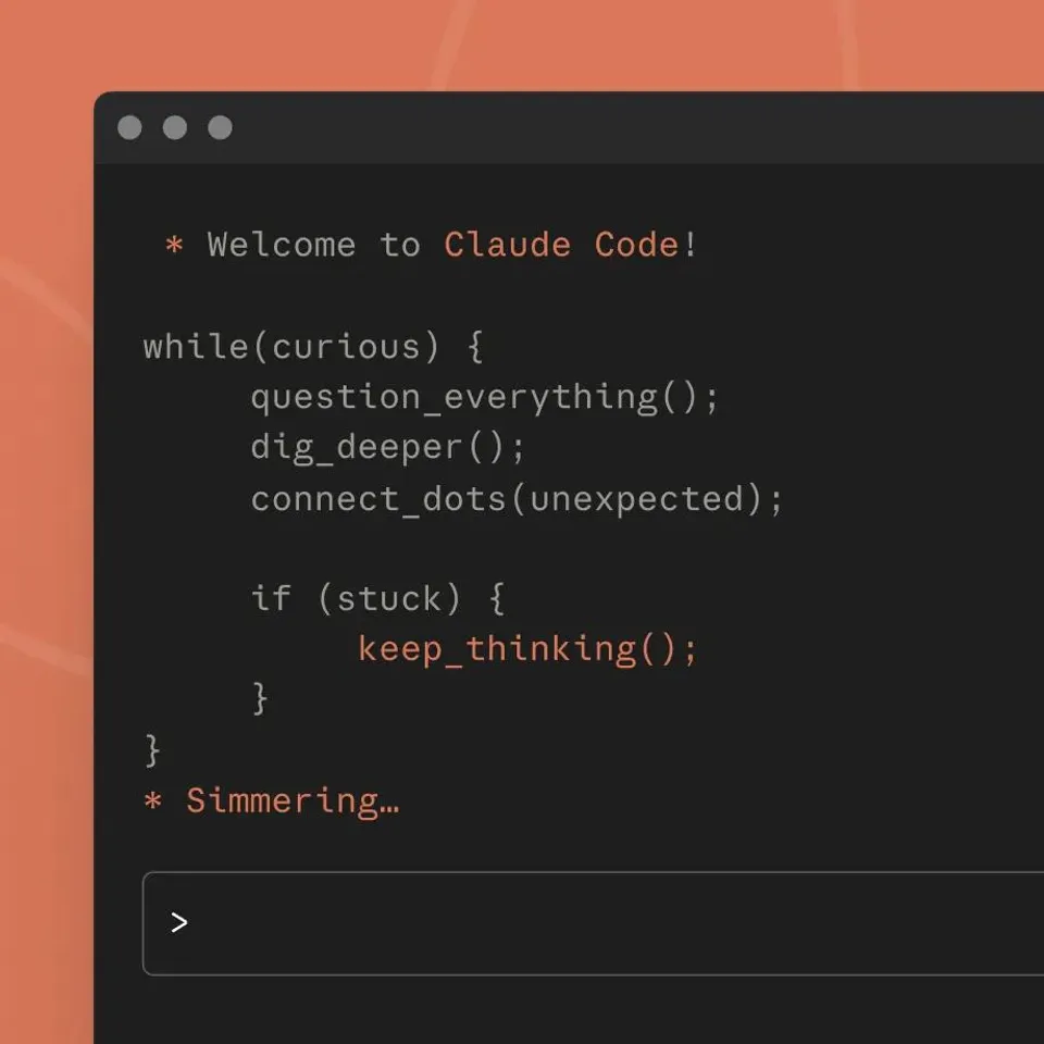 Claude Code running in a terminal window, showing the agent interface
