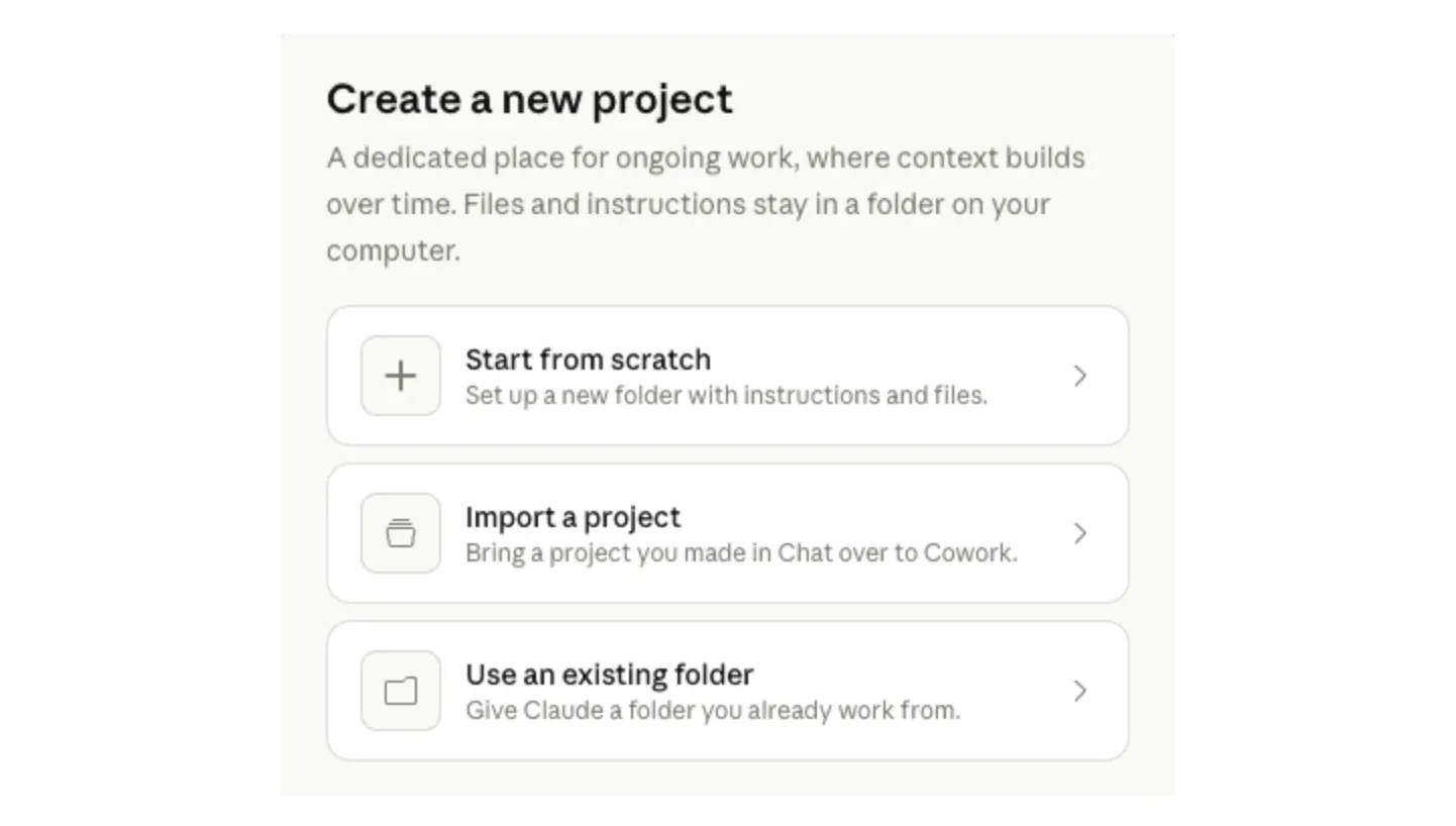 Claude Cowork projects view showing parallel agent runs