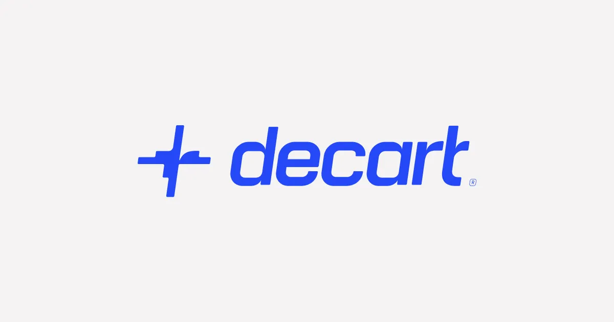 Decart AI homepage — the live AI lab building real-time world models
