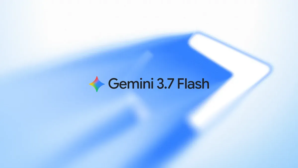Google Gemini 3.7 Flash launch graphic