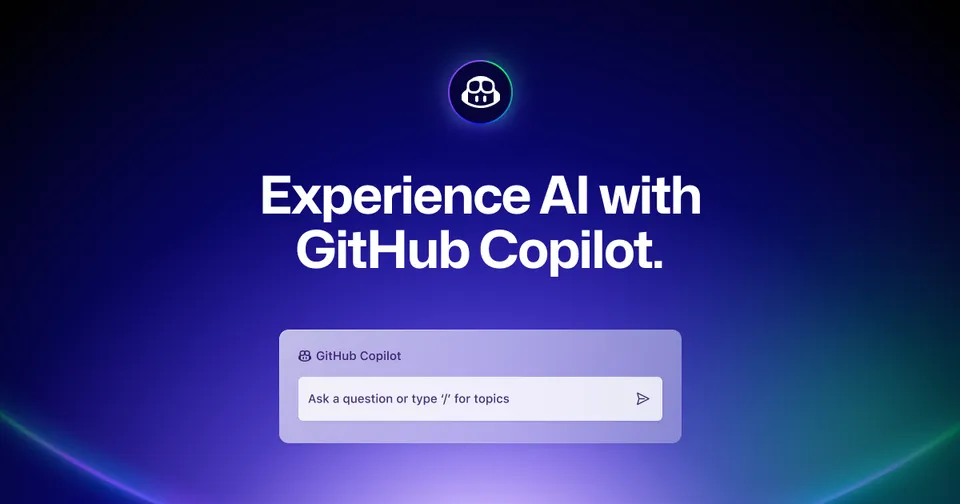GitHub Copilot logo and interface