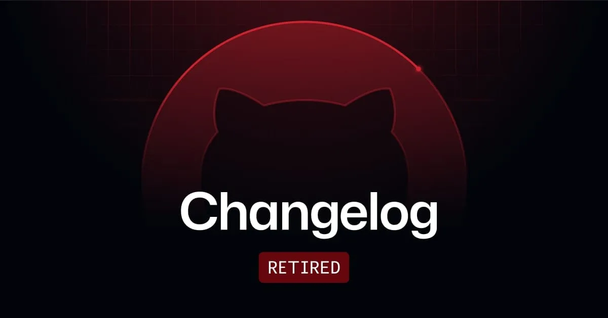 GitHub deprecation announcement banner