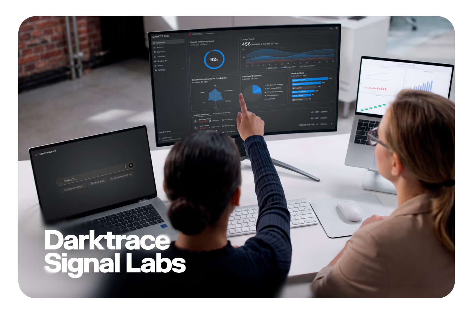 Darktrace Signal Labs launch illustration