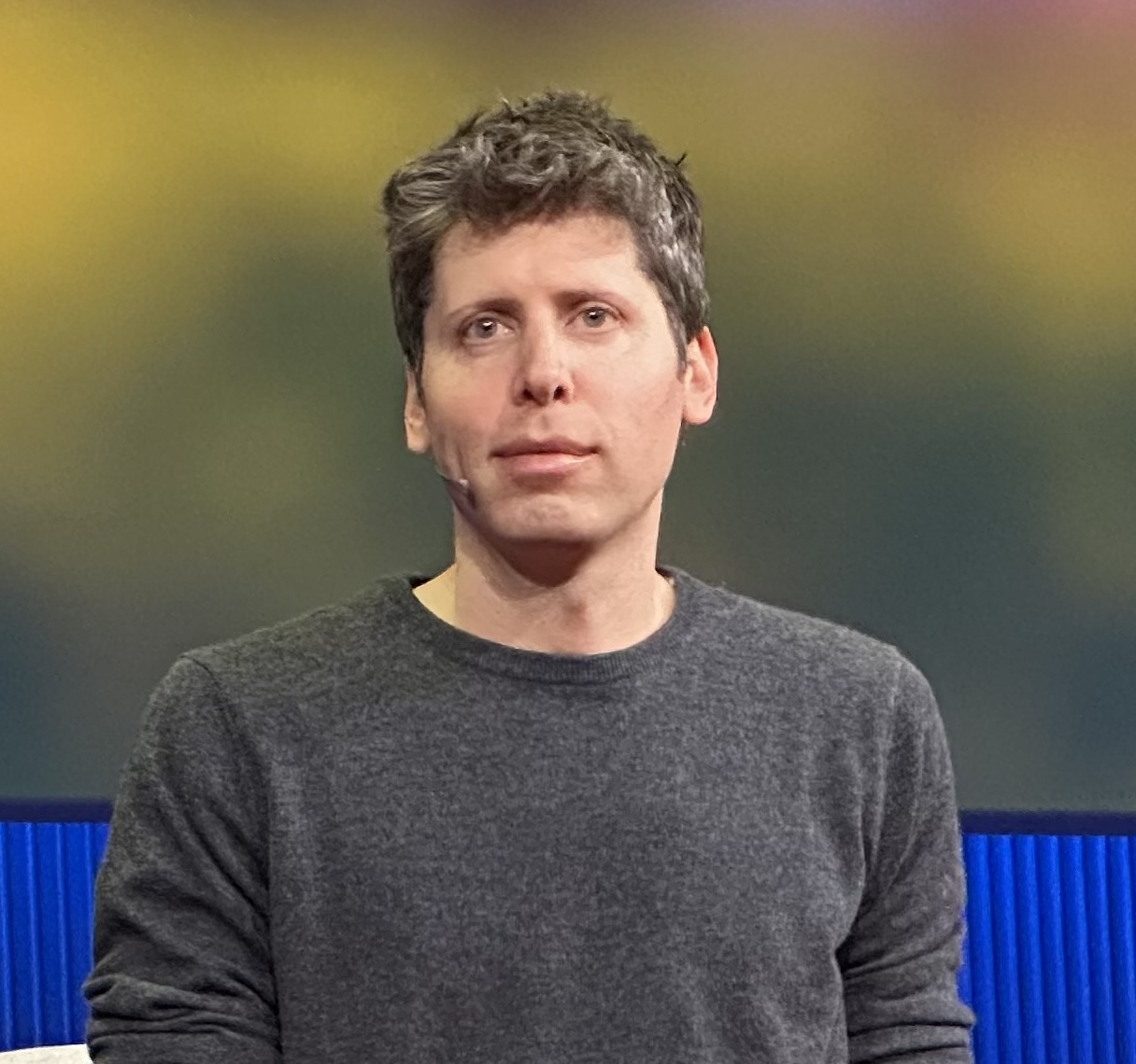 OpenAI CEO Sam Altman speaking at TED