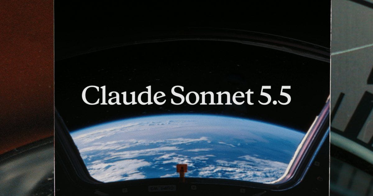 Anthropic logo card from the official Claude Sonnet 5.5 announcement