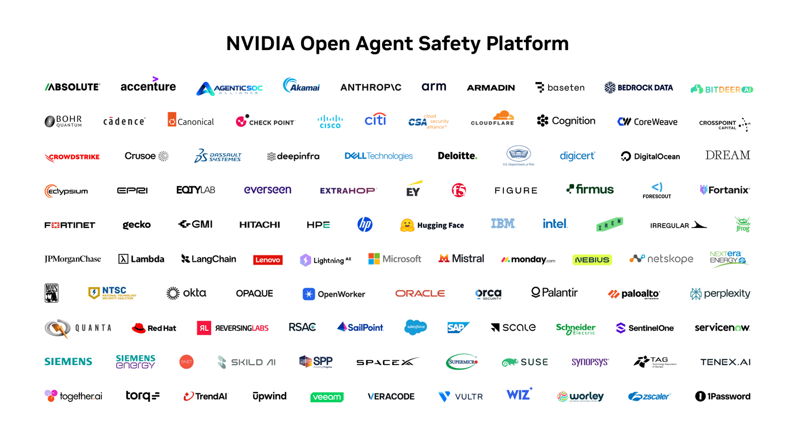 NVIDIA Open Agent Safety Platform press graphic
