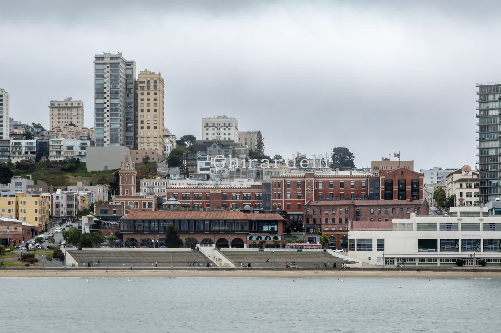 Fort Mason in San Francisco, the venue for OpenAI DevDay 2026, seen from the water