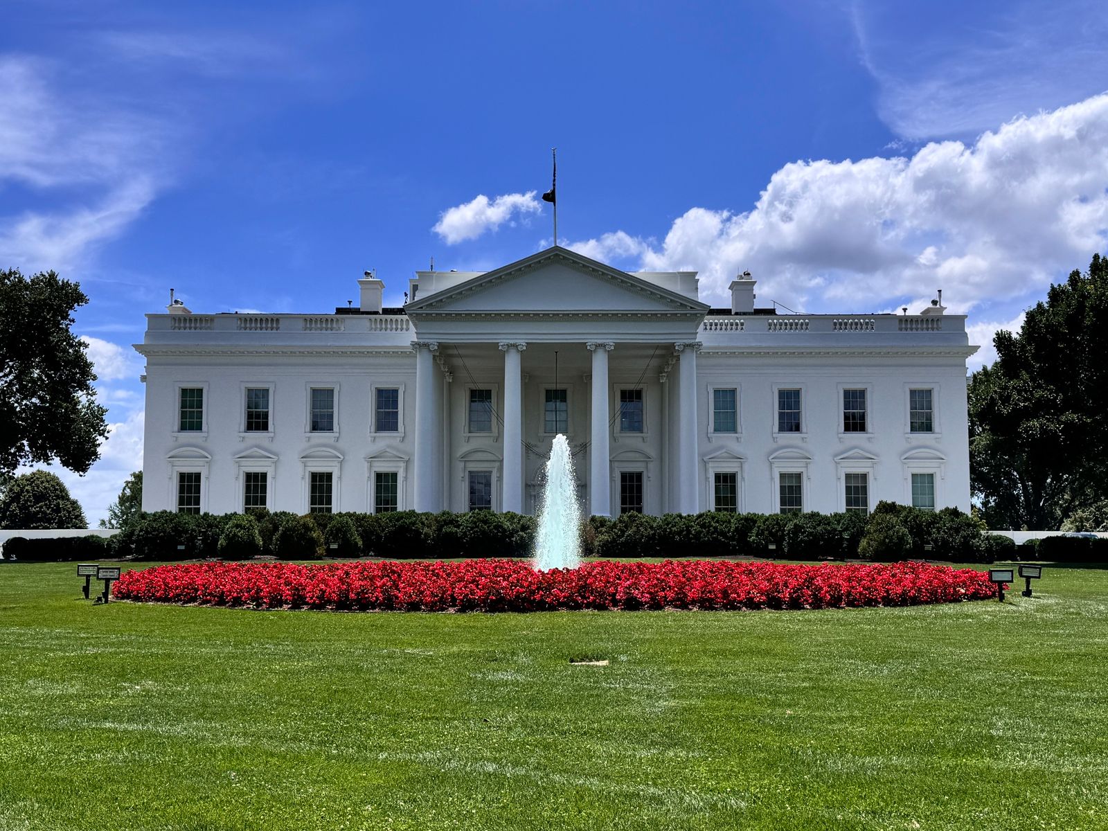 The White House in Washington, D.C., where President Trump and six AI chief executives signed the White House Accord on Super Intelligence