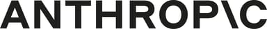 Anthropic wordmark logo on a white background