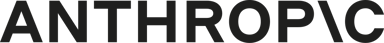 Anthropic company wordmark logo