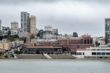 Fort Mason in San Francisco, the venue for OpenAI DevDay 2026, seen from the water