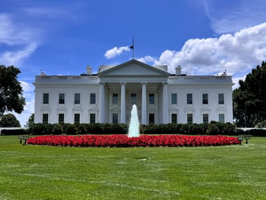 The White House in Washington, D.C., where President Trump and six AI chief executives signed the White House Accord on Super Intelligence